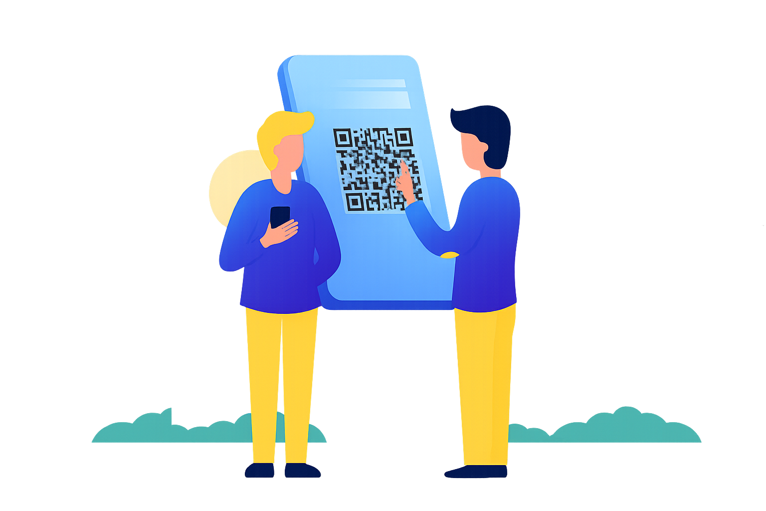 QR URL & WhatsApp Demo
