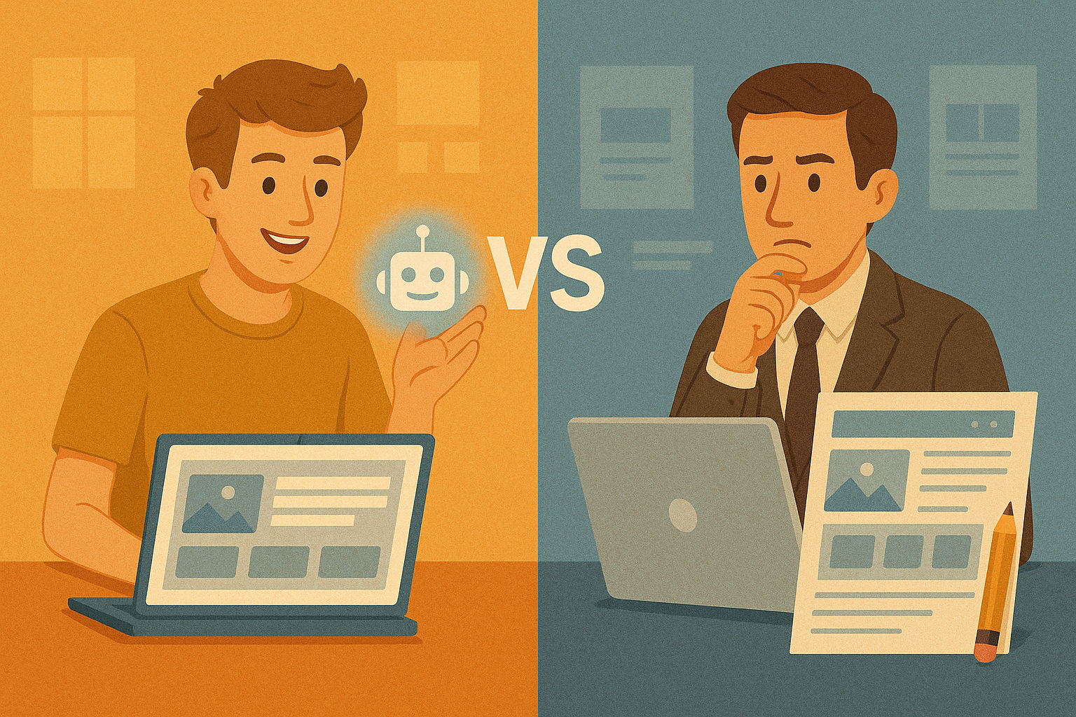 AI Page Builders vs. Traditional Web Design: Which Is Right for Your Business in 2025?