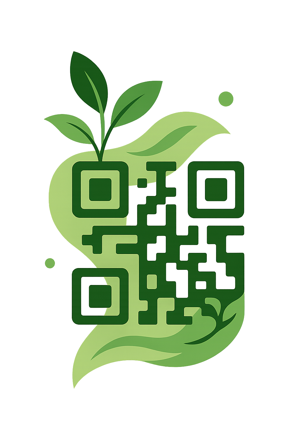 Eco friendly QR codes